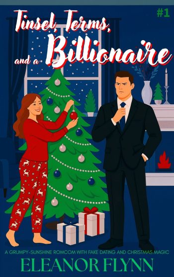 EF1-Tinsel Terms and a Bllionaire_v2 Book Cover: Tinsel, Terms and a Billionaire